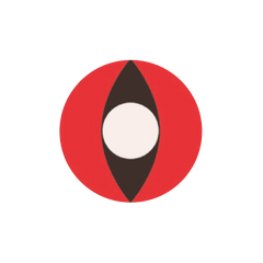 I-Contact Cosplay Halloween Contact Lenses Red Cat