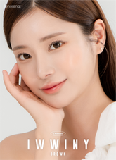 Lensrang 1-Month Iwwiny Brown (2 Pack)