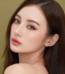 Olens Nella 1Day Ash Olive Colored Contact Lenses (10p)