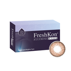 FreshKon Alluring Eyes Winsome Brown Monthly Disposable (2 Pack)