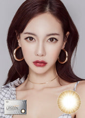 Lensme Louis Shine Cocktail Logoon Brown Monthly (2 Pack)