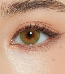 OLENS 1-Day Ocean Velvet Green Contact Lenses (10 Pack)