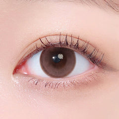 Lenstown Odd I's M plain odd Brown Monthly Lenses (1 Pack)