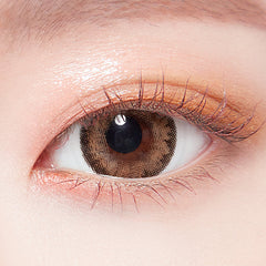 Lenstown Romantea Tokyo Grande Peach Brown (1-Month / 2 Pack)