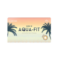 Lenstown Aquafit Brown Monthly (2 Pack)