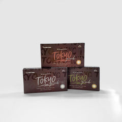 Lenstown Romantea Tokyo Grande Peach Brown (1-Month / 2 Pack)