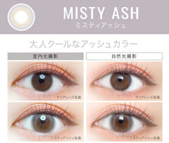 EverColor 1 Day LUQUAGE Misty Ash Japanese color lenses (10p)