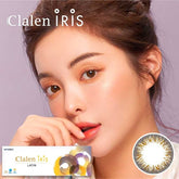 Clalen Iris 1 Day Latin Brown Daily Colored Contact Lenses (30 Pack)