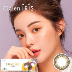 Clalen Iris 1 Day Latin Brown Daily Colored Contact Lenses (30 Pack)