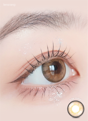 Lensrang Iwwitch Up Brown Monthly Contact Lenses (2 Pack)