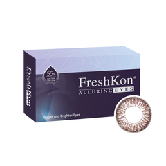 FreshKon Alluring Eyes Majestic Brown Monthly Disposable (2p)