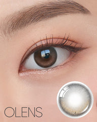 OLENS 1-Month Glowy Natural Mocha Brown for Toric (2 Pack)