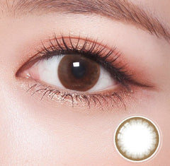 Clalen Iris 1 Day Soul Brown Daily Colored Contact Lenses (30p)