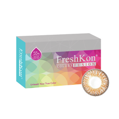 FreshKon Colors Fusion Warm Hazel Monthly Contact Lens (2p)