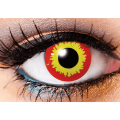 InnoVision Cosplay Halloween Contact Lenses Wildfire