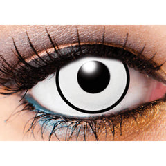 InnoVision Cosplay Halloween Contact Lenses Zombie White