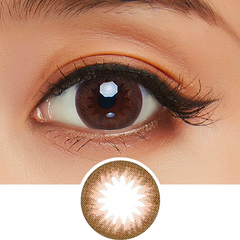 Clalen Iris 1 Day Alicia Brown Daily Colored Contact Lenses (30p)