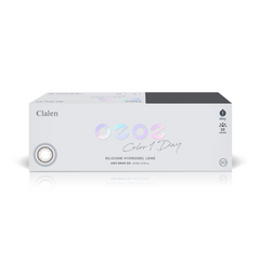 Clalen O2O2 Color 1-Day Ash Gray EX (30 Pack)