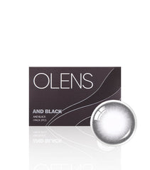 Olens And Black Monthly Color Contact Lenses