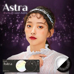 Clalen Astra Estelle Gray Daily Colored Contact Lenses (30 Pack)