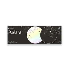 Clalen Astra Estelle Gray Daily Colored Contact Lenses (30 Pack)