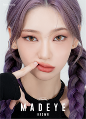 Lensrang 1-Month Madeye Brown (2 Pack)