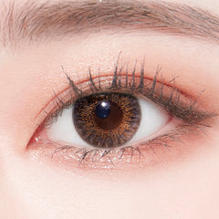 Lenstown Swan Choco Color Contact Lenses Monthly (1 Pack)