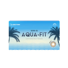 Lenstown Aquafit Gray Colored Contact Lenses Monthly (2 Pack)