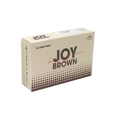 Lenstown Joy Brown Burgundy Brown Colored Contacts Monthly (2 Pack)