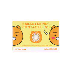 Lenstown KakaoFriends Ryan Brown Color Contact Monthly Lenses (2 Pack)