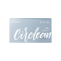 Lenstown Cosmetic Colored Contacts Circlean Big Black (2 Pack)