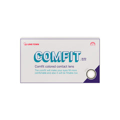 Lenstown Comfit Gray Colored Contact Lenses Monthly (2 Pack)