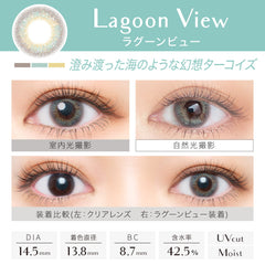 EverColor 1 Day LUQUAGE Lagoon View Japanese color lenses (10p)