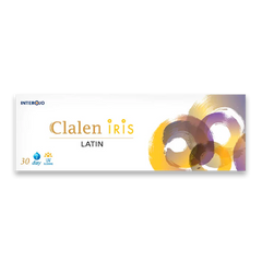 Clalen Iris 1 Day Latin Brown Daily Colored Contact Lenses (30p)