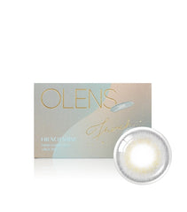 Olens French Shine Gray Monthly Colored Contacts (2 Pack)