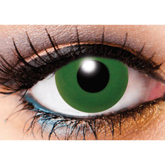 InnoVision Cosplay Halloween Contact Lenses Solid Green